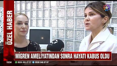 Migren ağrısı için ameliyat olmayın