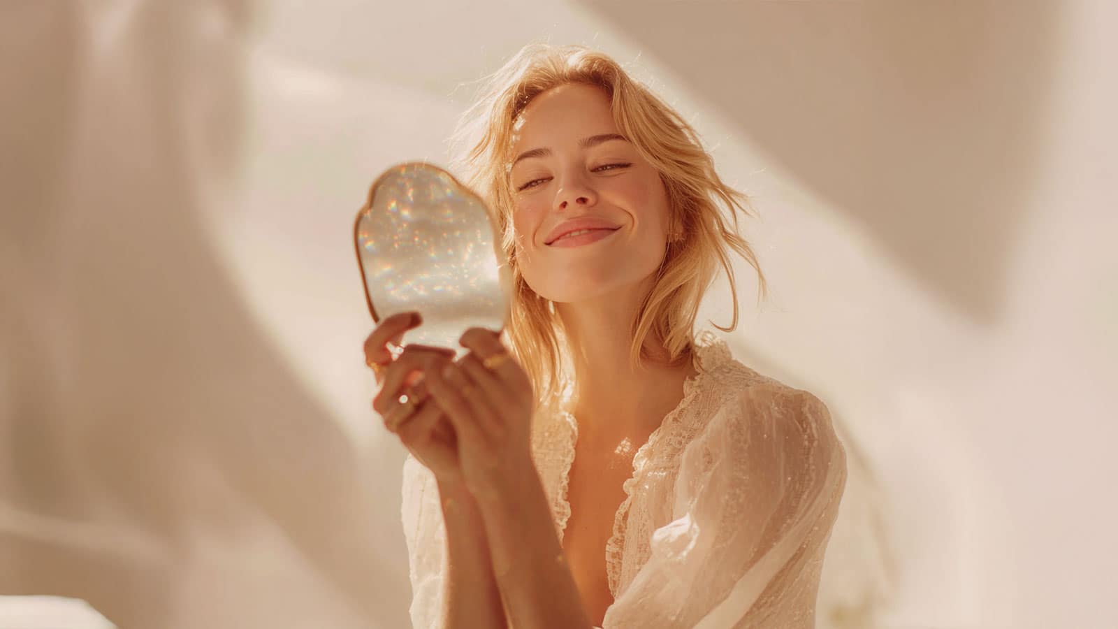 Güzel kalmanın sırrı aynada kendine sevgiyle bakmak